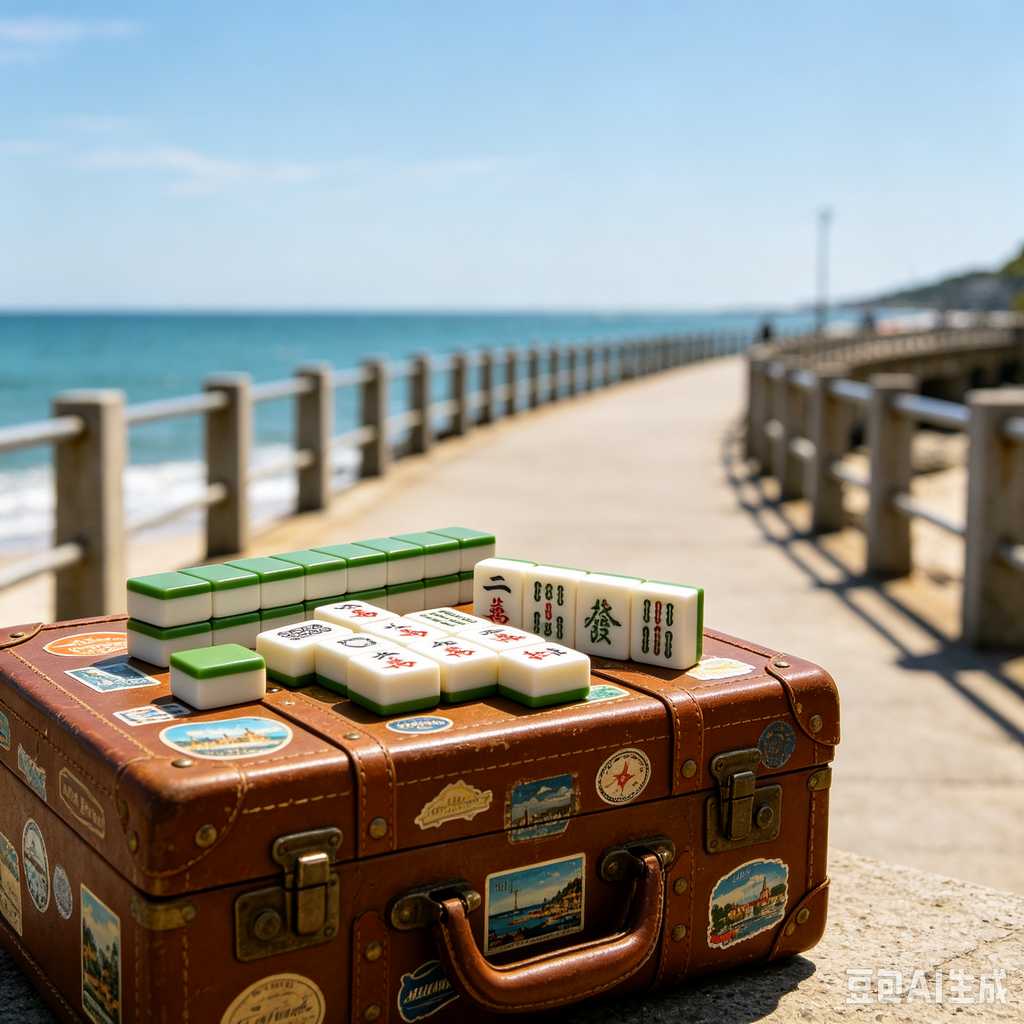 light mahjong set for easy carry